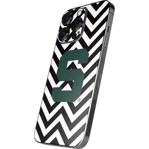 Michigan State University Spartans S Chevron iPhone 16 Pro Skin
